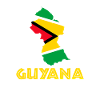 guyanese map, guyana