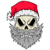 Santa Claus Skull