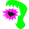 Abstraktes Monster