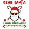 Caro Babbo Natale posso spiegare il cattivo comportamento divertente