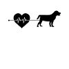 Dog heartbeat