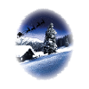 Christmas sledding