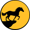 Standing Horse Cliff Moon