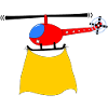 Hubschrauber Kinderparty