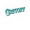 Gregory name personalized