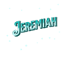 Jeremiah name personalized