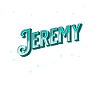 Jeremy name personalized