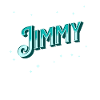 Jimmy's name personalized