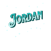 Jordan name personalized