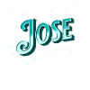 Jose's name personalized