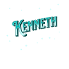 Kenneth name personalized