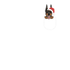 Doberman Merry Christmas