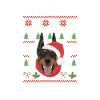 Doberman Merry Christmas