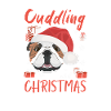 Bouledogue anglais Joyeux Noël