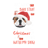 Bouledogue anglais Joyeux Noël