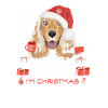English Cocker Spaniel Weihnachtsmarkt