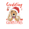 Deutsch Cocker Spaniel Merry Christmas