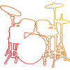 Percussionist Drummer Drum Kit Drummer