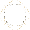 Golden Sun Ring Ray Frame