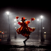 Tanzender Clown