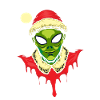 Alien Santa Outfit