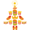 Fast Food Christmas Tree