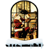 Der Weihnachtsmann zu Hause