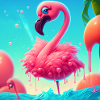Flamingo Cartoon