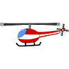Helicopter Austria Flag Children