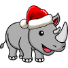 Rhinoceros Christmas Comic