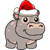 Hippo Christmas Comic