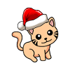 Cat Comic Christmas