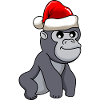 Gorilla Comic Christmas