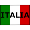 Le drapeau de l’Italie