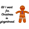 Gingerbread Christmas Design, Gingerbread