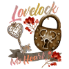Valentine's Day Padlock Love Saying