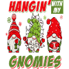 Noël suspendu avec mes gnomies