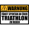 Triathlon Triathlet Lustige Sprüche Geschenkideen