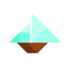 Sailing ship - Tangram