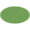 Oval background dirty green