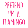 Pretend I'm A Flamingo