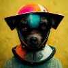 Bunter Hund