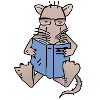 Leseratte (bookworm)