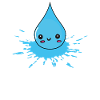 bursting and splashing - water drops