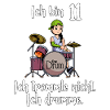 Ich bin 11 - Mädchen Schlagzeuger
