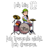 Ich bin 12 - Mädchen Schlagzeuger