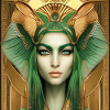 Déesse Neith, mère du soleil