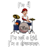 I’m 4 - Jeune batteur