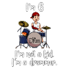 I’m 6 - Jeune batteur