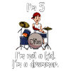 I’m 5 - Jeune batteur